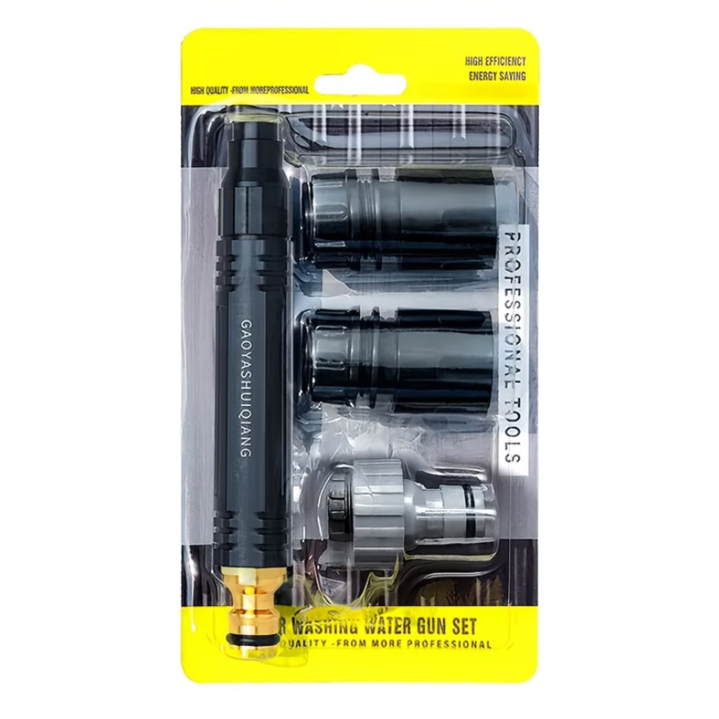 HydroBlast™ — Pistolet Haute Pression pour Tuyau d'Arrosage | Fixora.ma