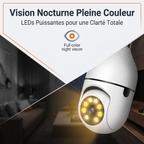 SecureEye™ — Caméra WiFi Ampoule 360