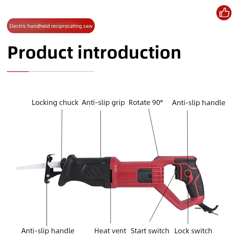 MultiSaw™ — Scie Alternative 2500W Professionnelle | Fixora.ma