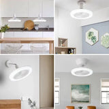 AeroLum™ — Lampe Ventilateur LED 3-en-1 avec Télécommande | Fixorama