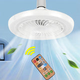 AeroLum™ — Lampe Ventilateur LED 3-en-1 avec Télécommande | Fixorama