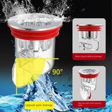 DrainGuard filtre anti-odeur siphon universel Fixora