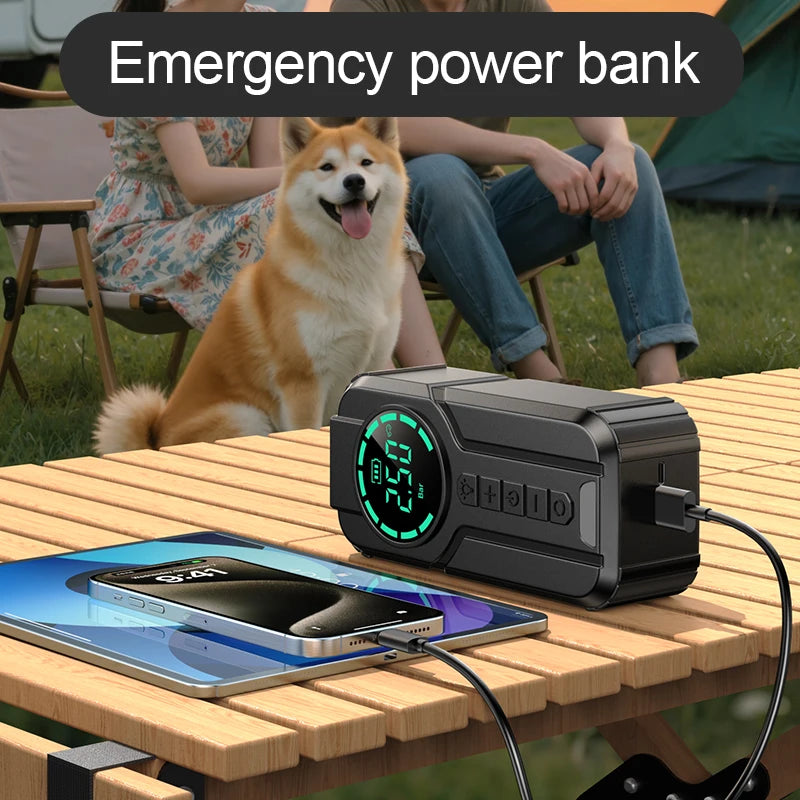 RescuePack™ — Kit Démarrage Auto 4-en-1 | Fixora.ma