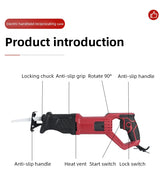MultiSaw™ — Scie Alternative 2500W Professionnelle | Fixora.ma