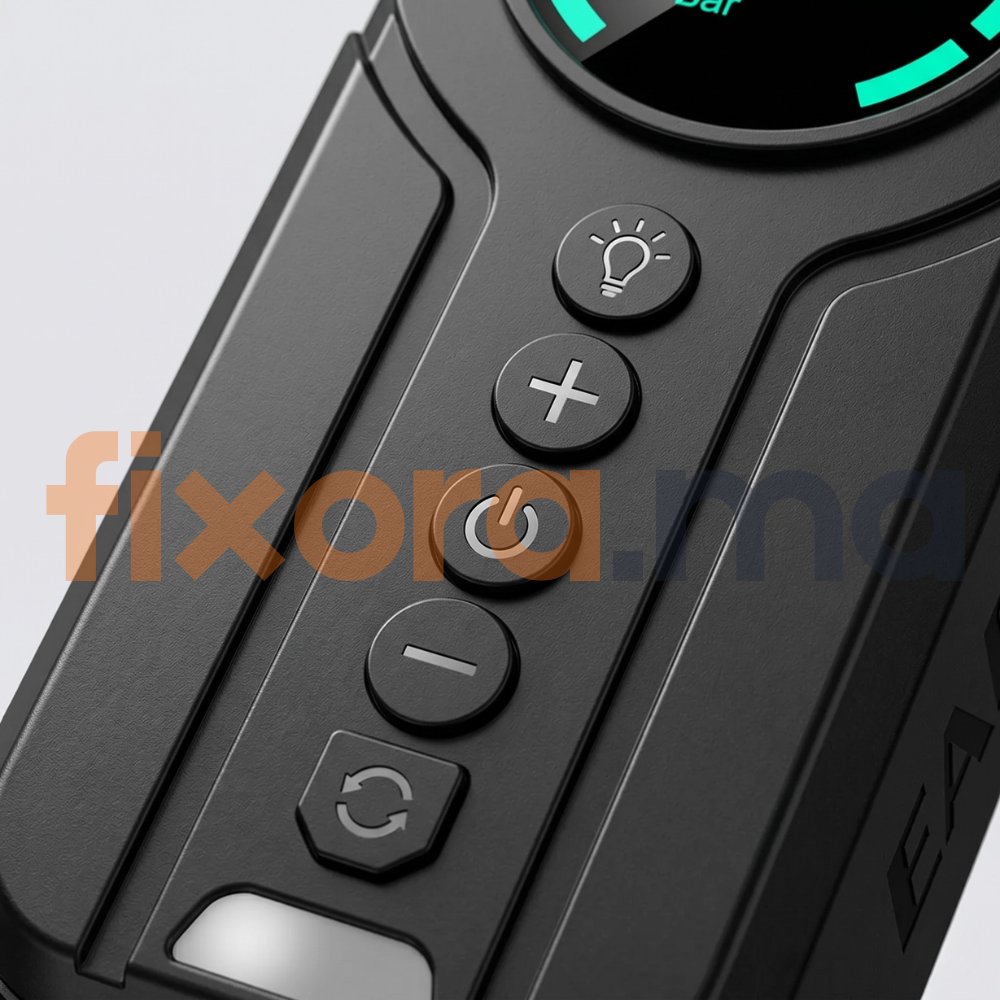 RescuePack™ — Kit Démarrage Auto 4-en-1 | Fixora.ma