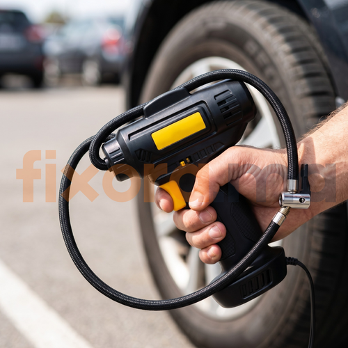 AirPump Pro™ — Compresseur Auto Digital 10 Bar | Fixora.ma