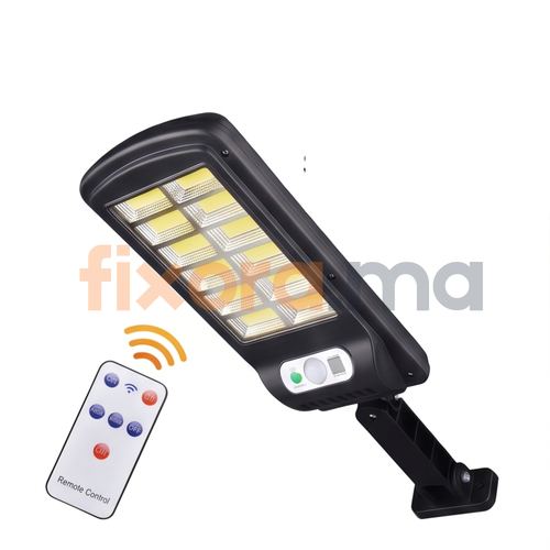 SolarGuard™ — Lampe Solaire 1008 LED (Détecteur Mouvement) | Fixora.ma