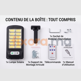 SolarGuard™ — Lampe Solaire 1008 LED (Détecteur Mouvement) | Fixora.ma
