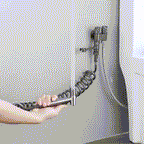 AquaClean Pro™ — Douchette WC Hygiénique Murale | Fixora.ma
