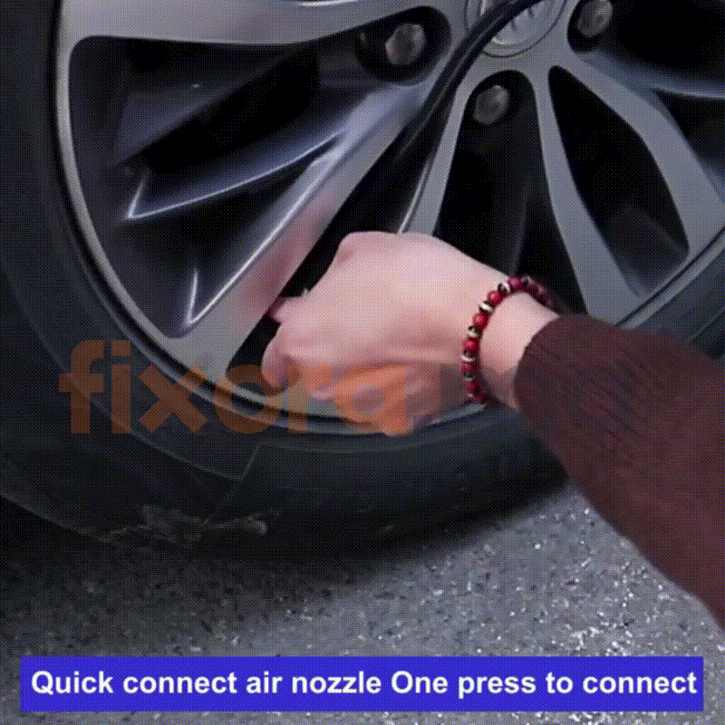 AirPump Pro™ — Compresseur Auto Digital 10 Bar | Fixora.ma