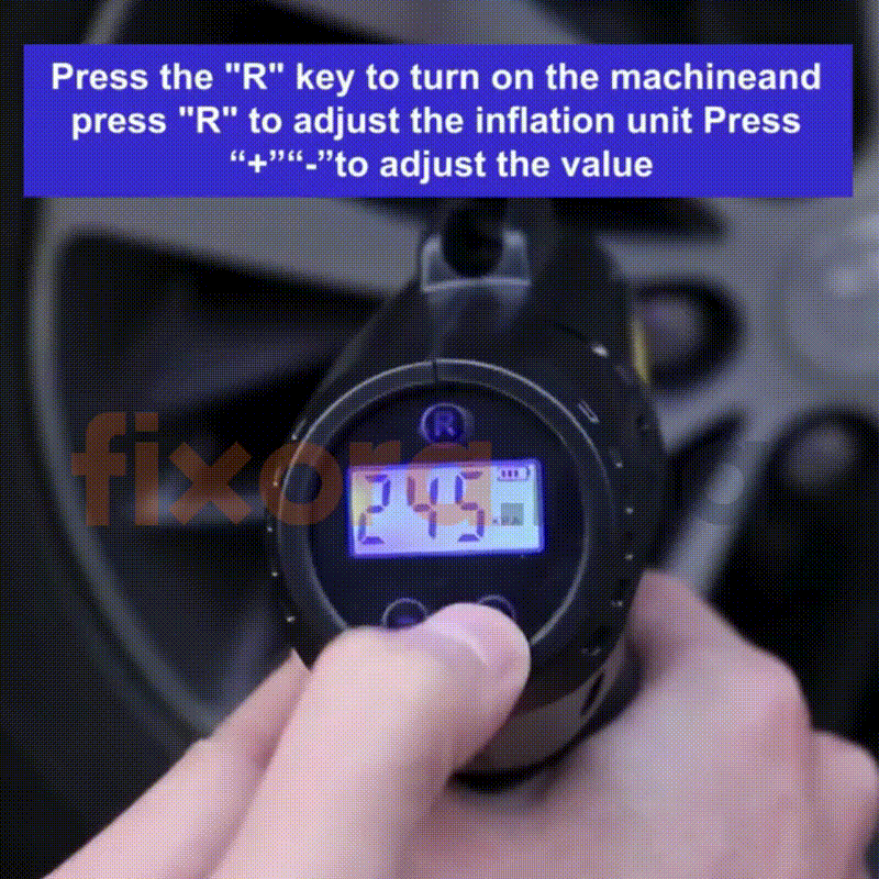 AirPump Pro™ — Compresseur Auto Digital 10 Bar | Fixora.ma